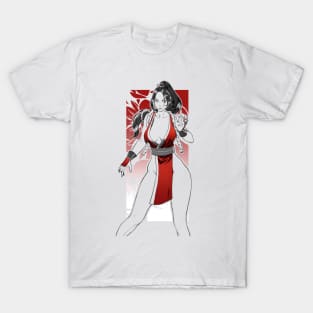 Mai Shiranui Red T-Shirt